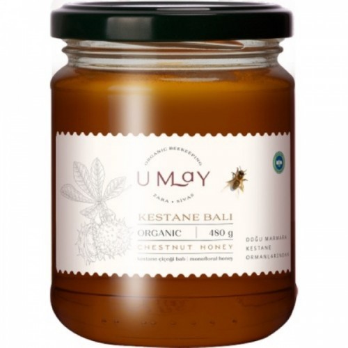 Umay Herbal Organik Kestane Balı 480 Gr